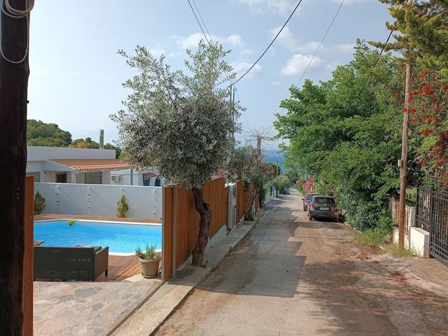 Μοντέρνα Εξοχική Μονοκατοικία Με Ιδιωτική Πισίνα! Khalkoutsion Экстерьер фото